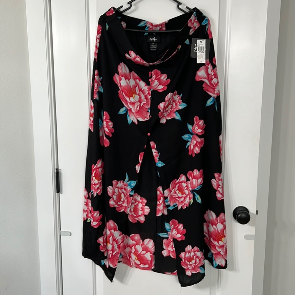 Swim coverup skirt